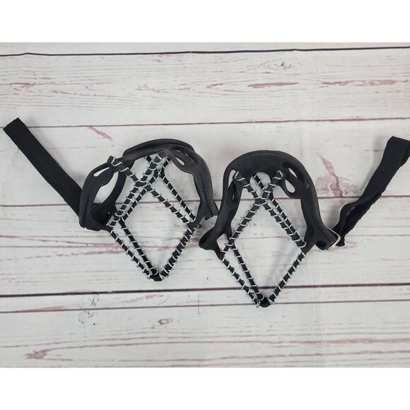 Yaktrax Winter Traction Hiking Walking Cleats for Snow Ice Rock Black Medium - Picture 4 of 7